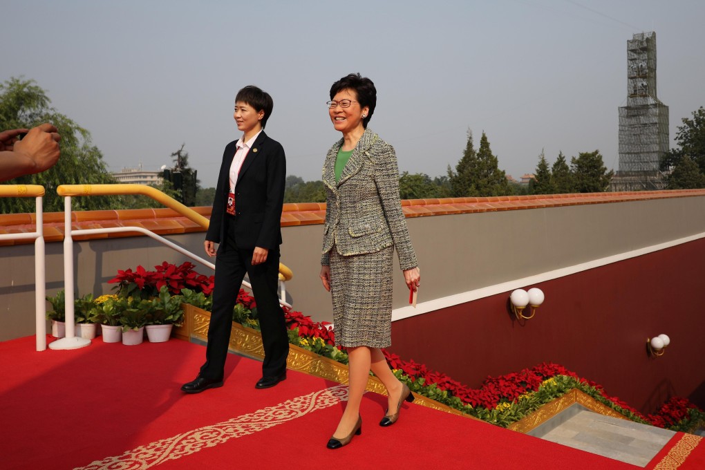 Hong Kong’s Chief Executive Carrie Lam is a “pawn” in Chinese President Xi Jinping’s “game of global domination”, US Senator Rick Scott says. Photo: Reuters