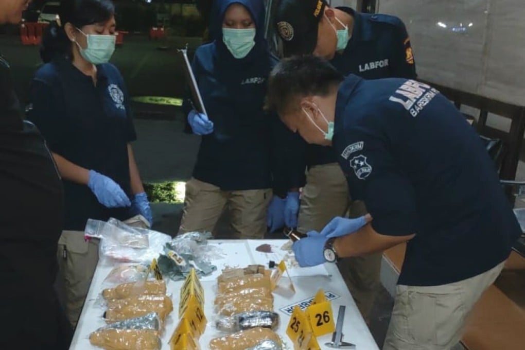 Fish bombs seized by Indonesian police. Photo: Handout