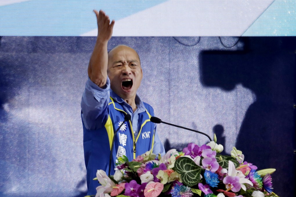 Han Kuo-yu, the KMT presidential candidate. Photo: AP
