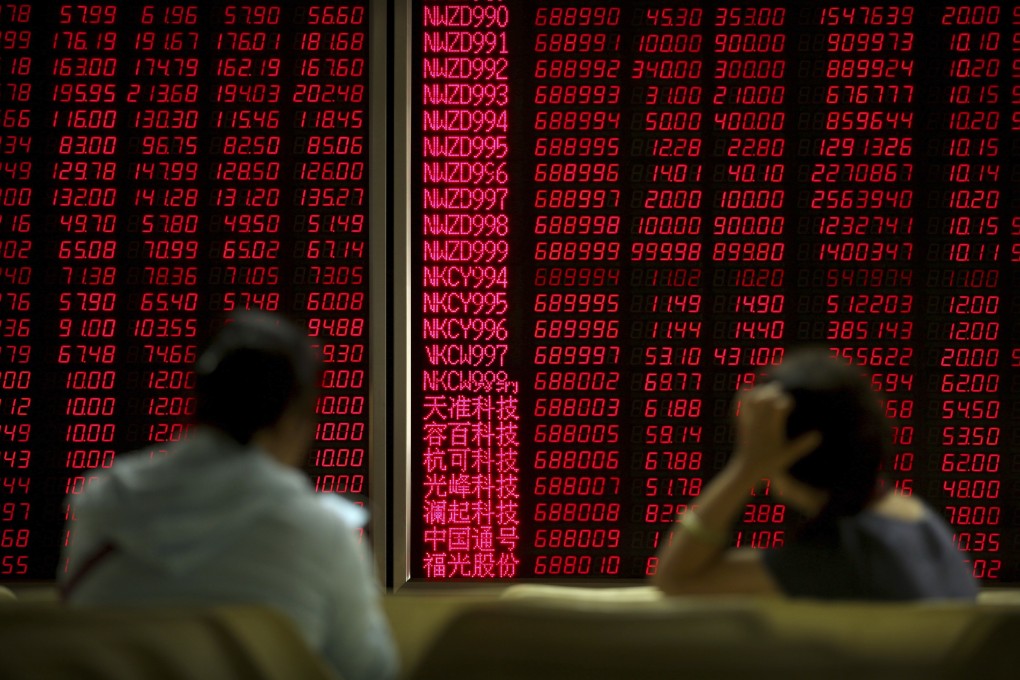 Chinese investors monitor stock prices at a brokerage house in Beijing on August 2, 2019. Photo: Associated Press