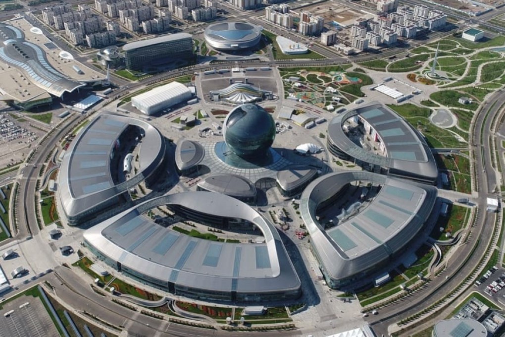 Kazakhstan’s new financial centre in the capital of Nur-Sultan. Photo: Facebook