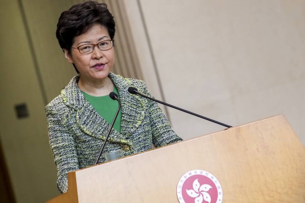 Hong Kong Chief Executive Carrie Lam has lost the confidence, if not yet the support, of the pro-government party. Photo: May Tse