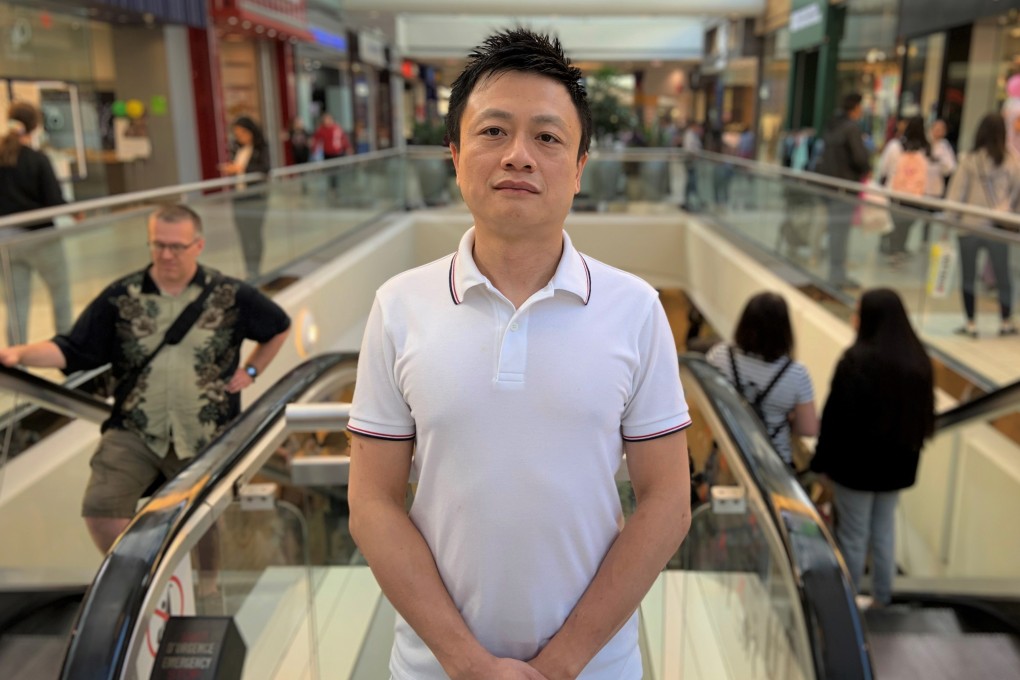 Vancent Zhu, pictured in the Metrotown shoppingmall near his home in Burnaby, British Columbia, says the Hong Kong protest anthem Glory To Hong Kong is "ridiculous". Photo: Ian Young
