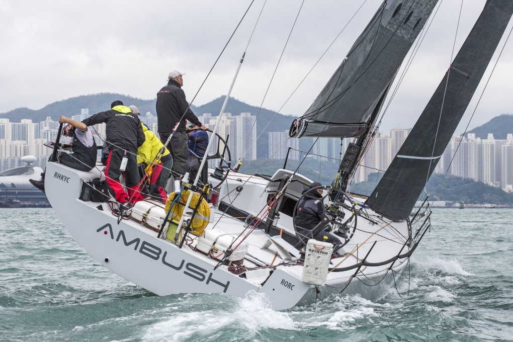 Ambush and her crew prepare for the Hong Kong to Vietnam Race. Photo: Guy Nowell