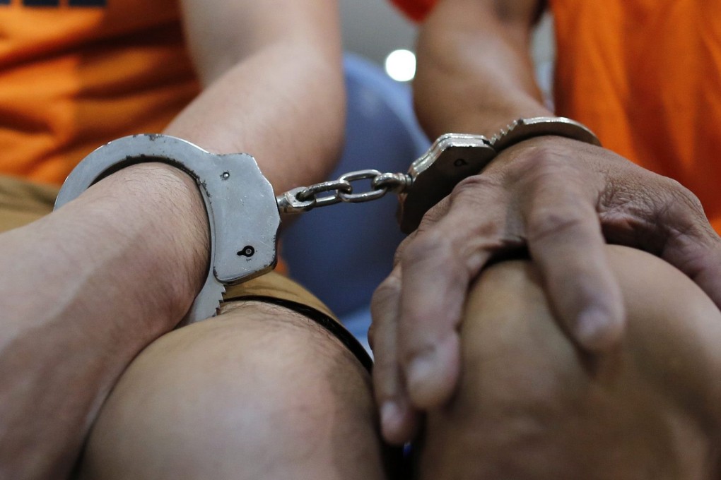 The Chinese government provided information that led to the arrests of more than 400 Chinese and other workers from Myanmar, Malaysia, Vietnam, Taiwan and Indonesia. Photo: EPA