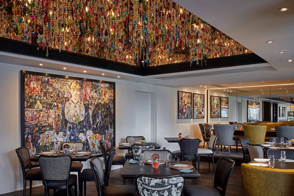 The interior of the newly renovated Sevva restaurant in Landmark Prince’s Building in Central, Hong Kong. Photo: Sevva