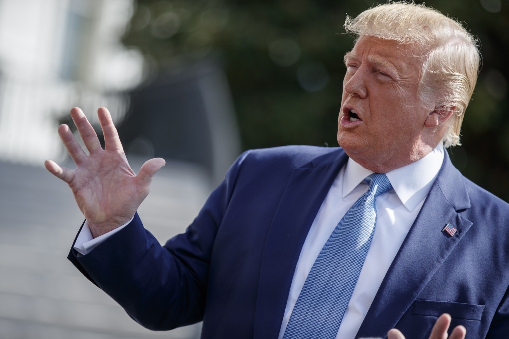 US President Donald Trump said he will meet Chinese Vice-Premier Liu He on Friday, the second of two days of trade talks. Photo: EPA-EFE