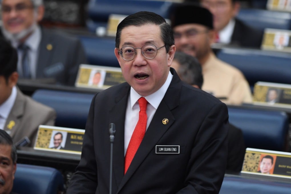 Malaysian Finance Minister Lim Guan. Photo: Bernama/dpa