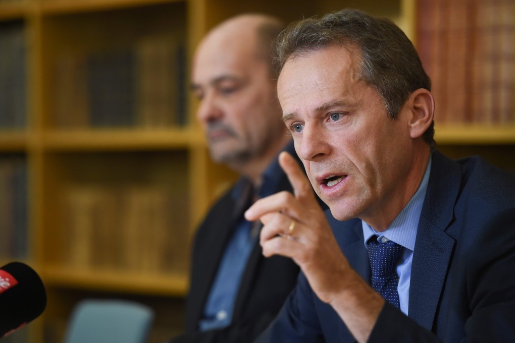 Public prosecutor of Besancon Etienne Manteaux. Photo: AFP