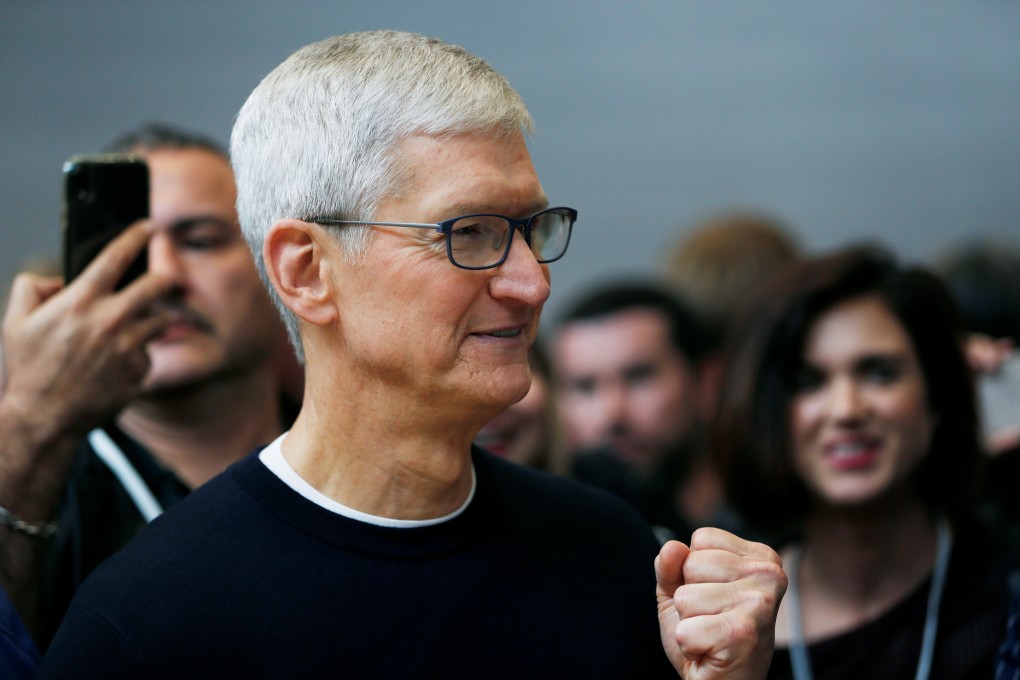 Apple CEO Tim Cook during a product launch event at company headquarters in Cupertino, California, US, September 10, 2019. Photo: Reuters