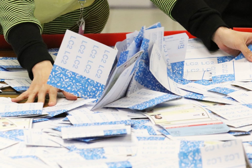 Hong Kong authorities are amending election laws to protect sensitive candidate information. Photo: Felix Wong