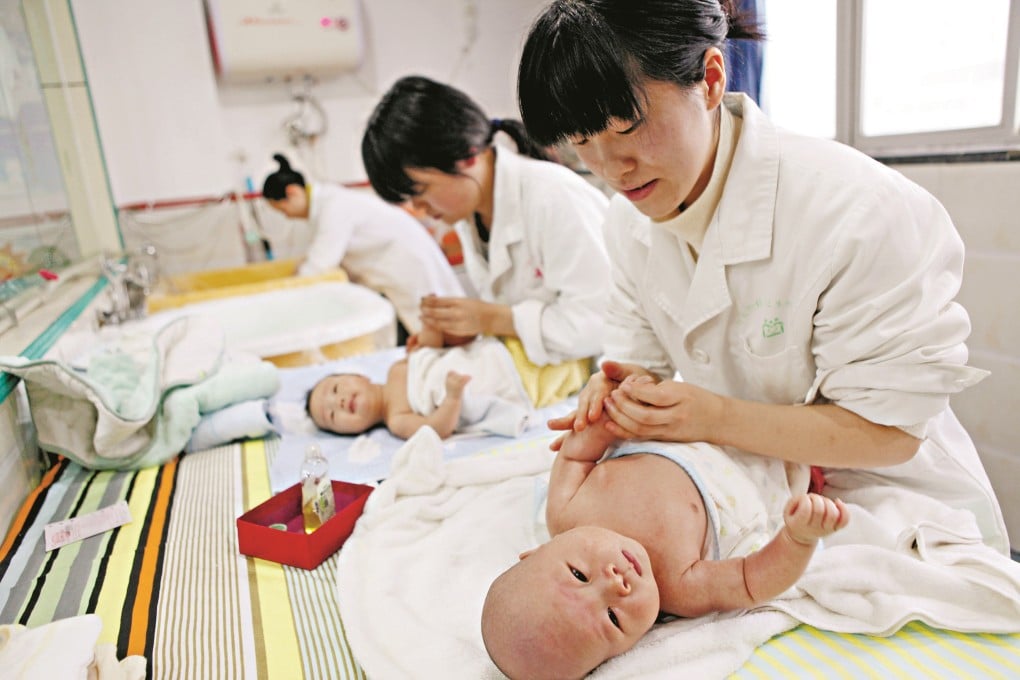 Birth and fertility rates are falling globally, whether through choice or out of necessity. Countries in East Asia have some of the lowest fertility rates in the world. Photo: AFP