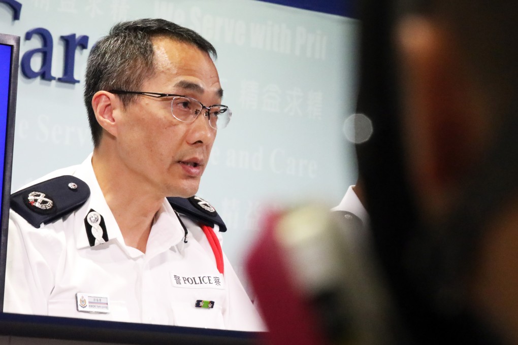 Frank Kwok was a former commander of the ‘Flying Tigers’, the toughest elite police unit. Photo: Dickson Lee