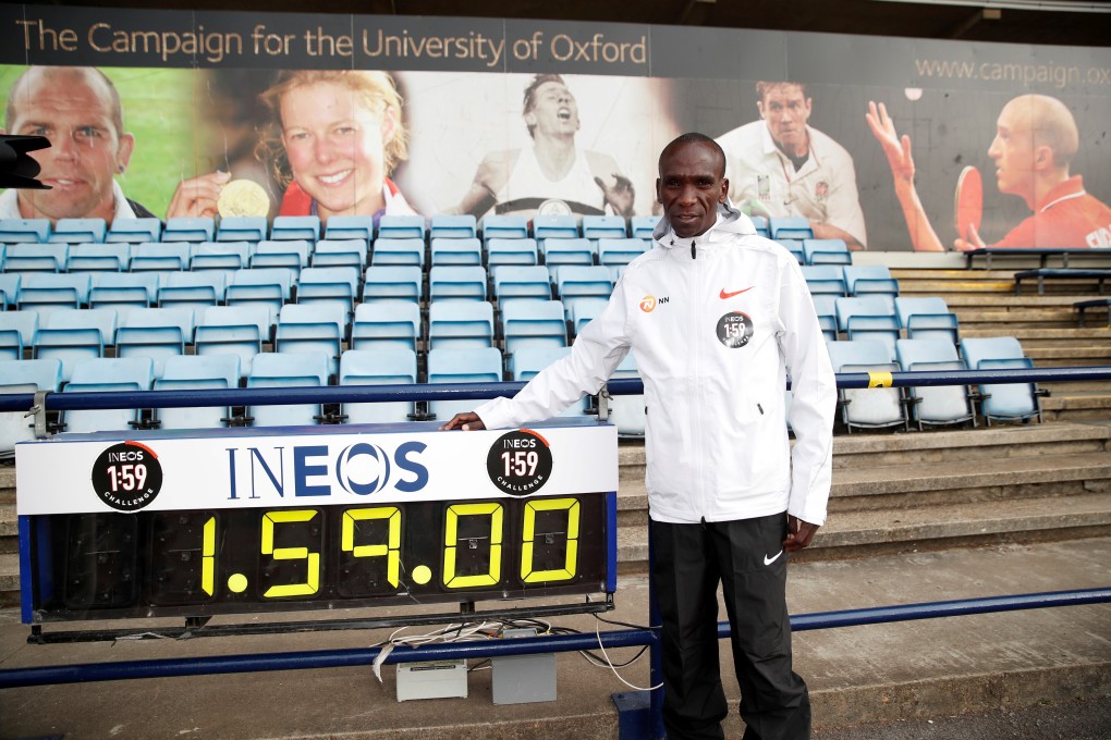 Eliud Kipchoge is set on showing ‘no human is limited’ as he tries to break the two-hour marathon barrier. Photo: Reuters