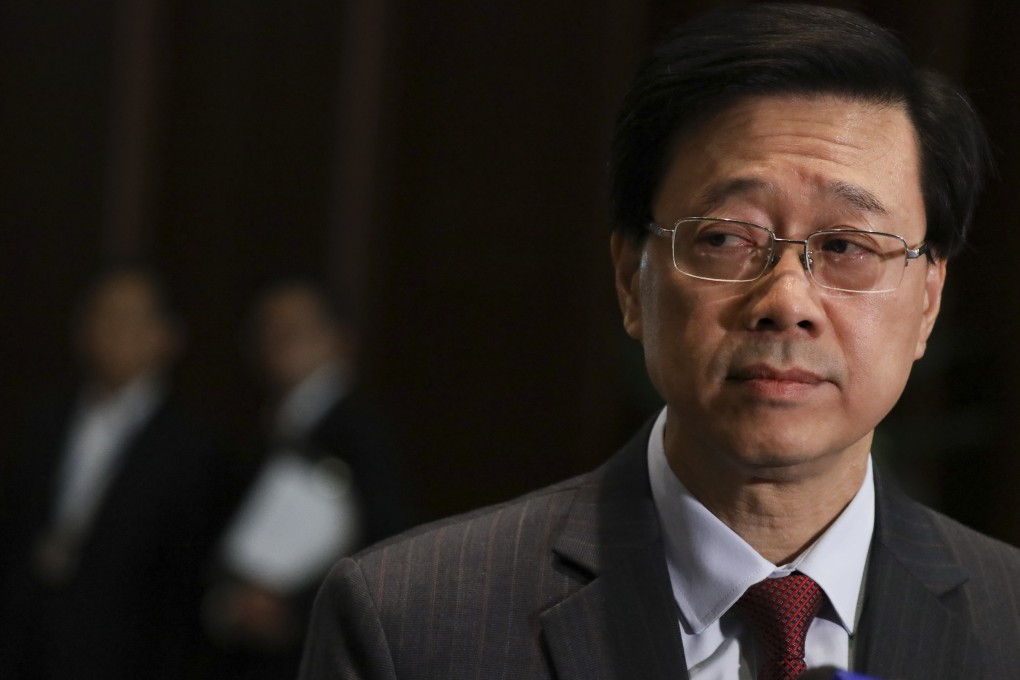 Secretary for Security John Lee admits the government must take responsibility for the situation Hong Kong finds itself in, but says he will not step down over the handling of the protests. Photo: Nora Tam