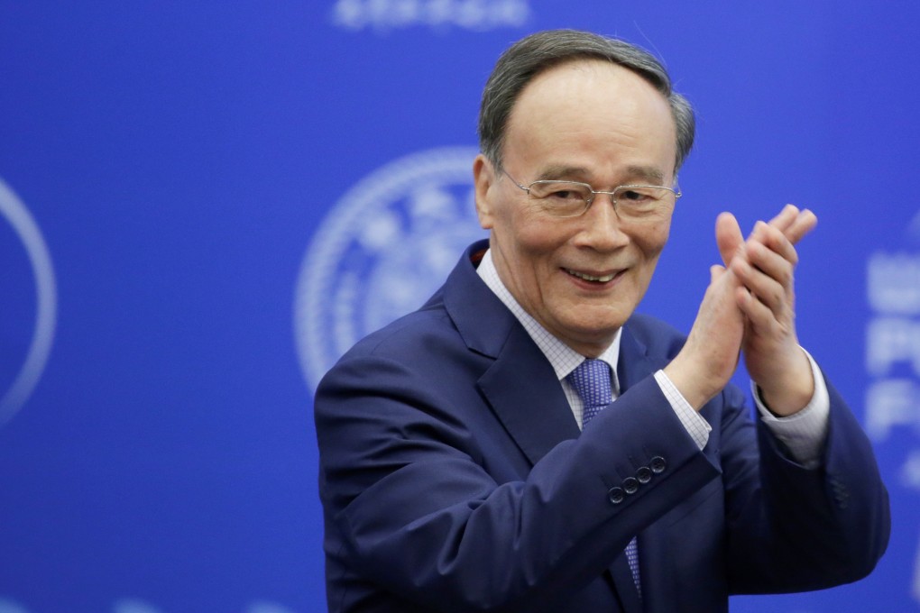 Chinese Vice-President Wang Qishan, 71, has taken on a diplomatic role since Xi Jinping began his second term in March last year. Photo: Reuters