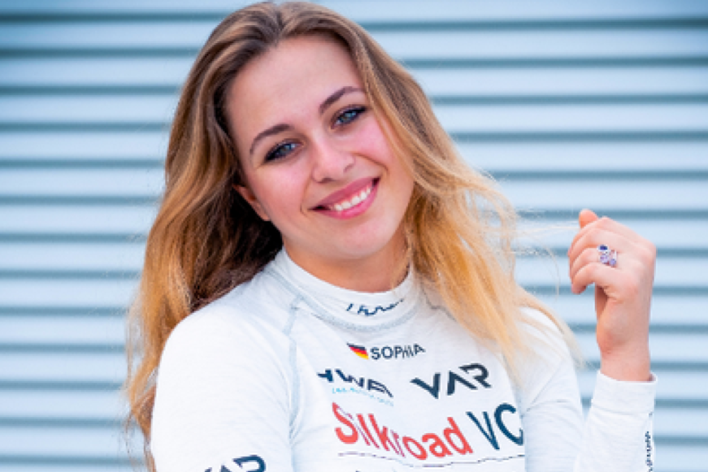 Germany’s Sofia Floersch is poised to return to next month’s Macau Grand Prix after her spectacular crash in 2018. Photo: Twitter