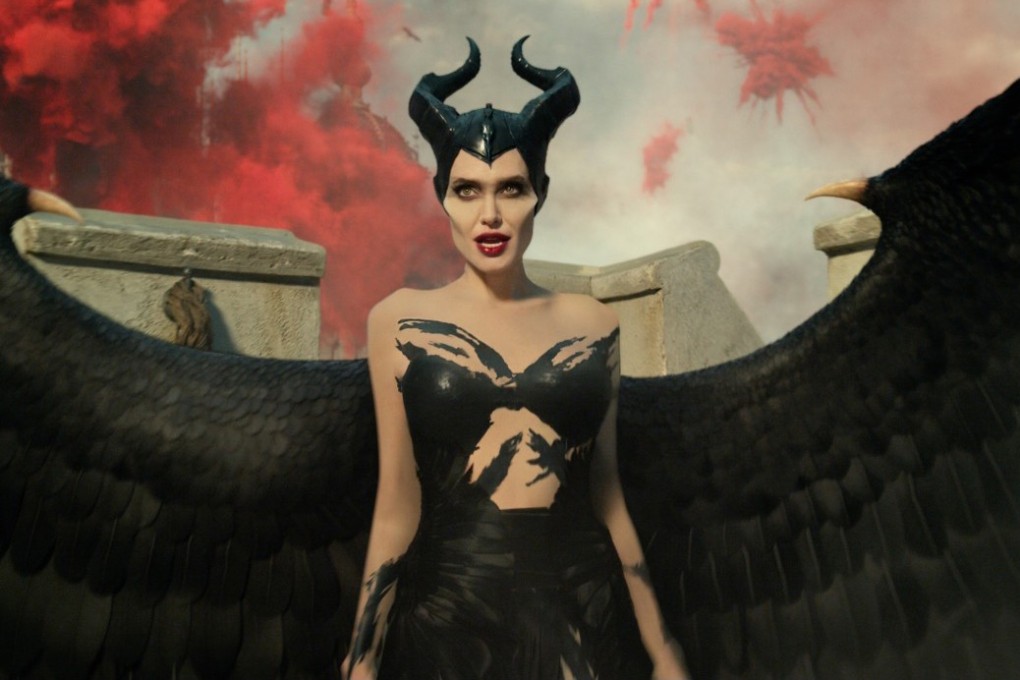 Angelina Jolie in a scene from Maleficent: Mistress of Evil (category: IIA), directed by Joachim Ronning, and co-starring Elle Fanning and Michelle Pfeiffer. Photo: Courtesy of Disney