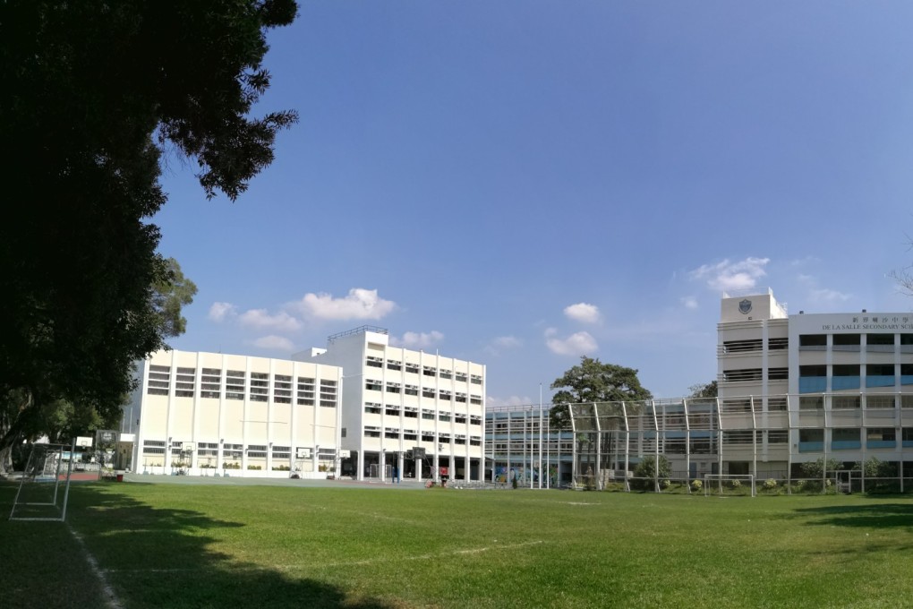 De La Salle Secondary School is the latest educational institution to become embroiled in the protest crisis after one of its pupils was arrested on suspicion of attacking a police officer. Photo: Handout