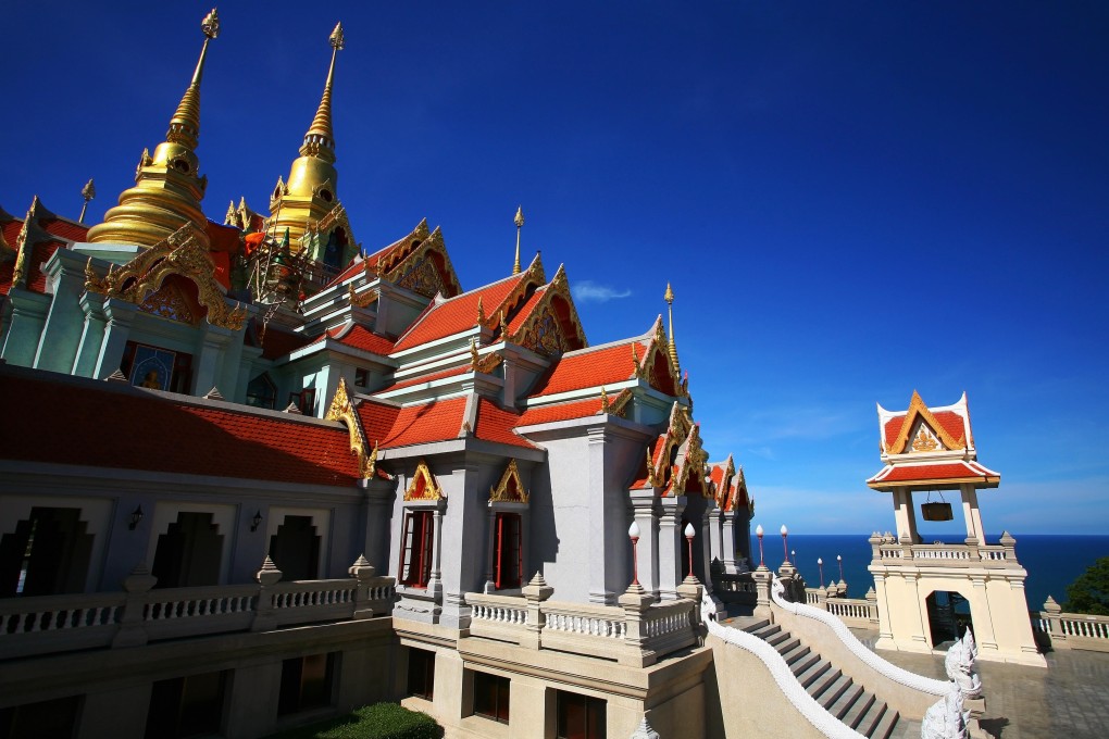 Wat Tang Sai, a huge Buddhist temple perched on top of Thong Chai Mountain in Thailand, is not to be missed. Photo: Alamy