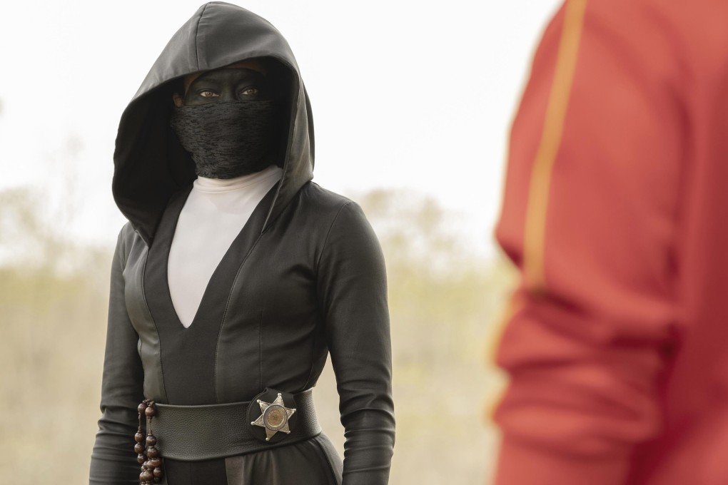 Regina King is a police officer turned masked vigilante in HBO’s superhero drama series Watchmen. Photo: Mark Hill/HBO