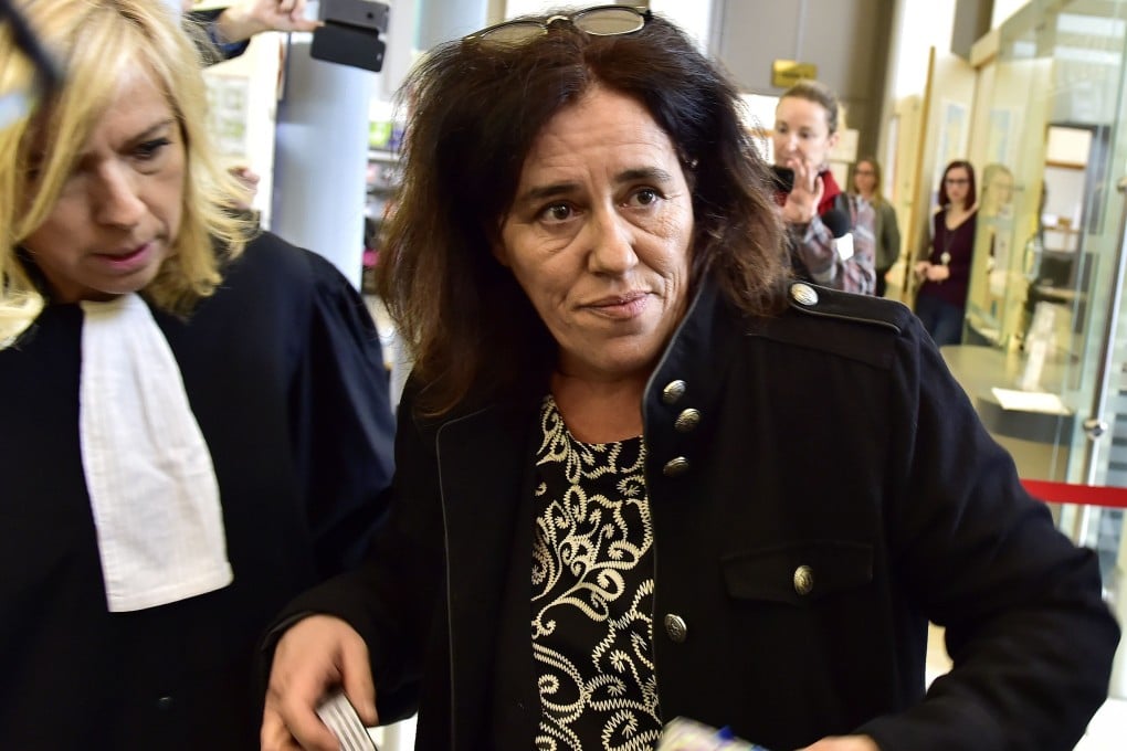 Rosa Maria Da Cruz (right) and her lawyer Chrystele Chassagne-Delpech arrive for the beginning of her trial in Tulle, France in November 2018. Photo: AFP