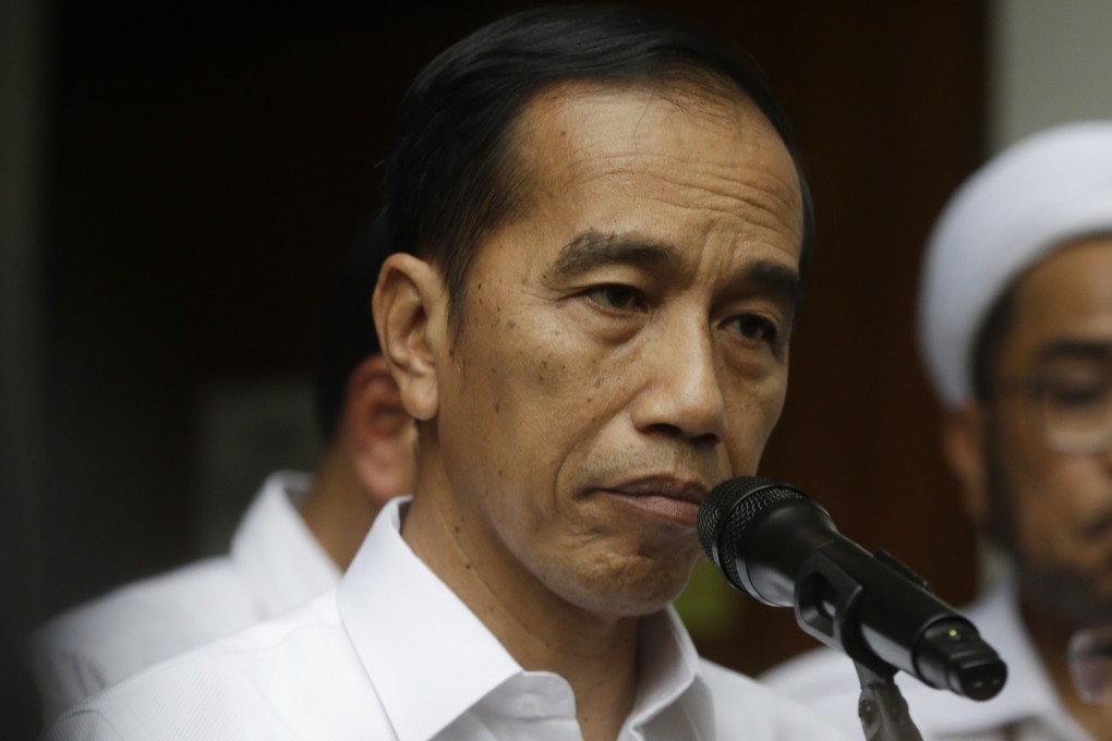 Indonesian President Joko Widodo, who will be inaugurated for his second term on Sunday. Photo: AP