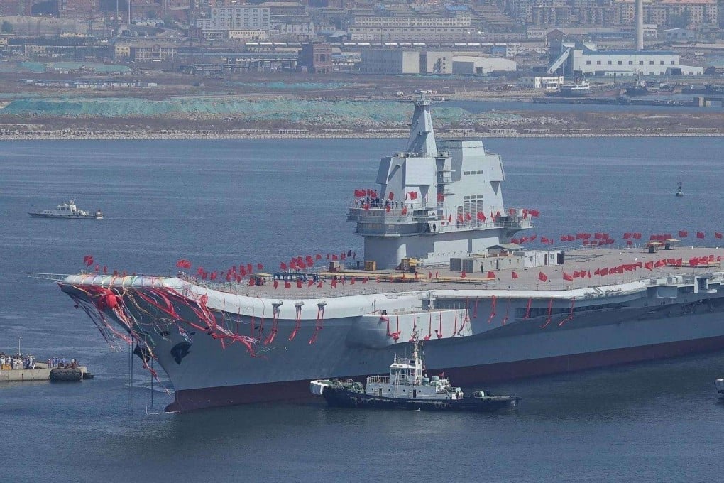The Type 001A will be China’s second carrier and the first home-grown one. Photo:ifeng