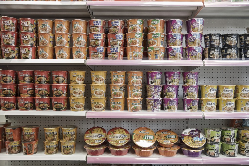 Instant noodles are an iconic consumer product associated with China’s rapid industrialisation. Photo: Bloomberg
