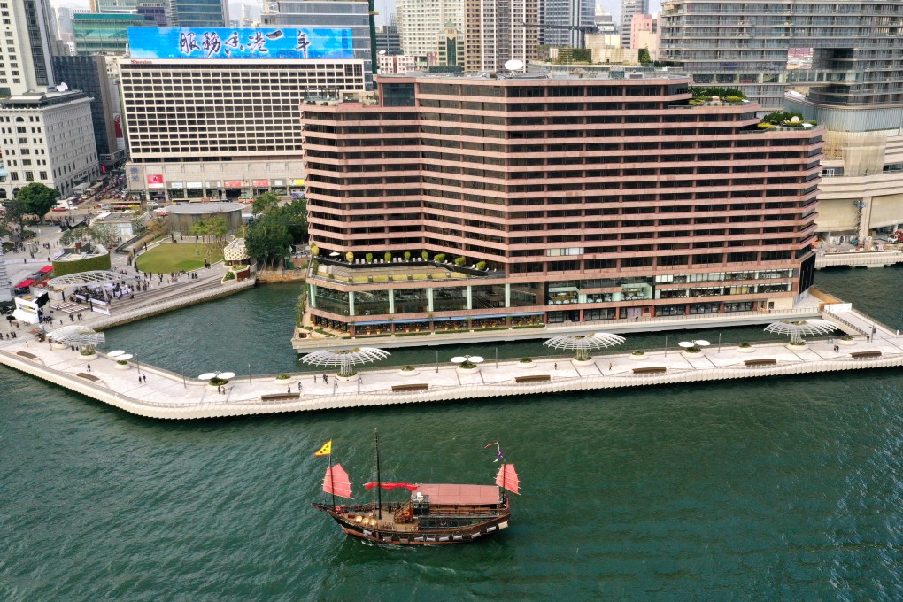 InterContinental Hotels Group, the operator of InterContinental hotel in Tsim Sha Tsui, has seen a decline in its revenue per available room because of the protests. Photo: Martin Chan