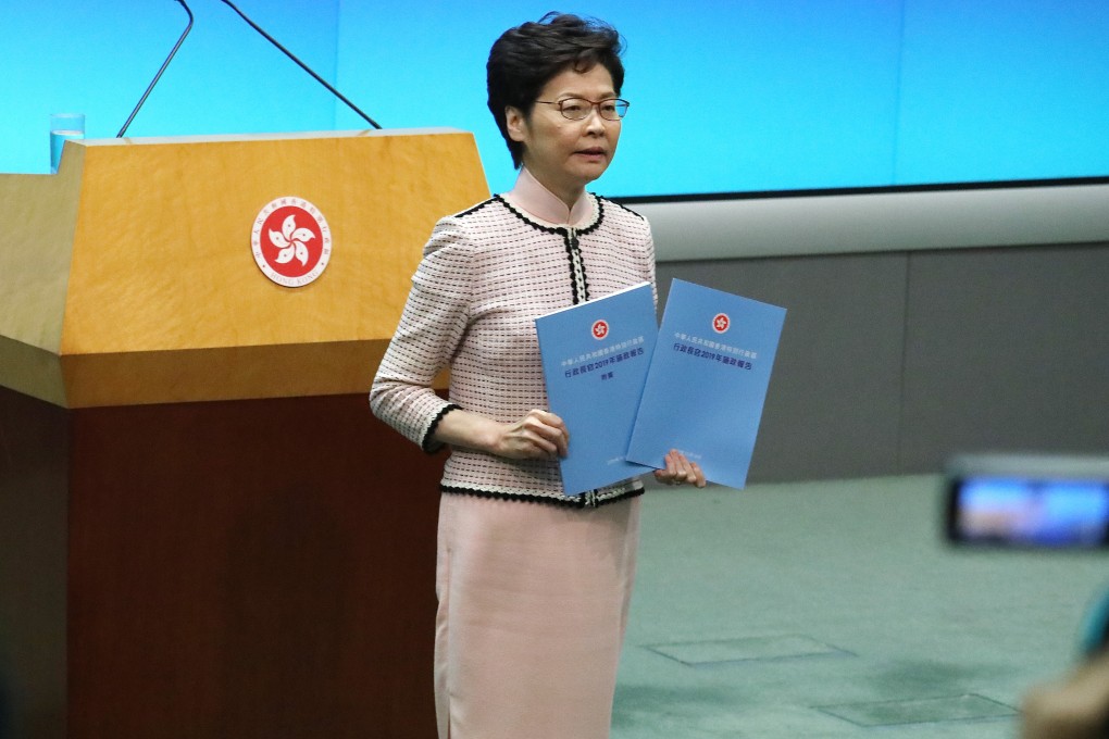 Hong Kong’s low-income citizens feel Chief Executive Carrie Lam’s announcements on Wednesday will do little to help them. Photo: Nora Tam