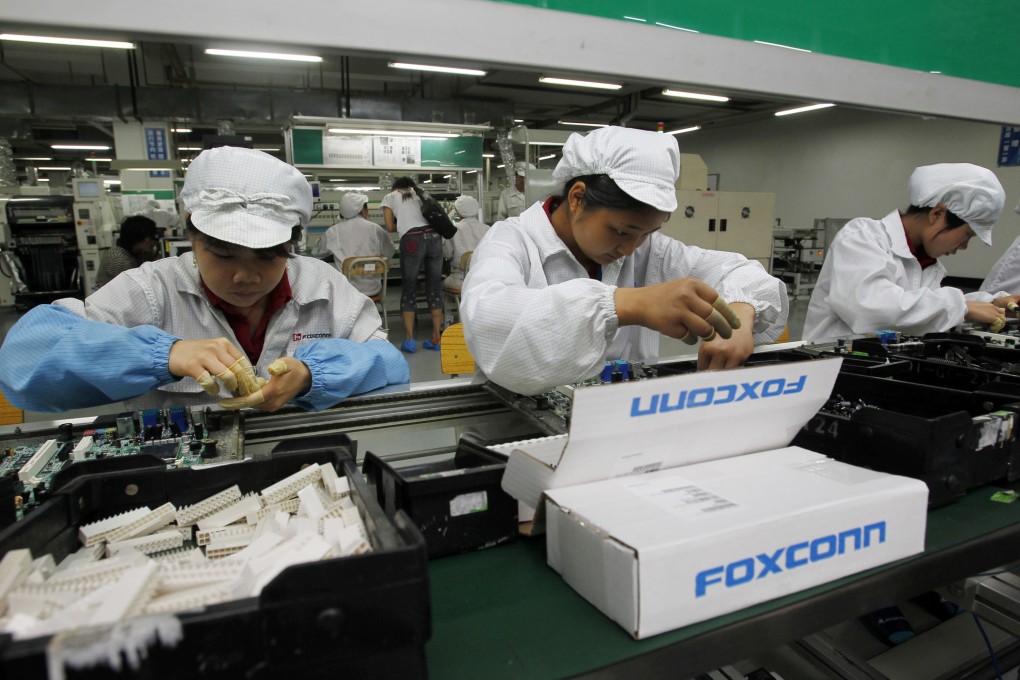 China’s electronics sector is suffering under the weight of the trade war, with US exports down significantly in 2019. Photo: AP