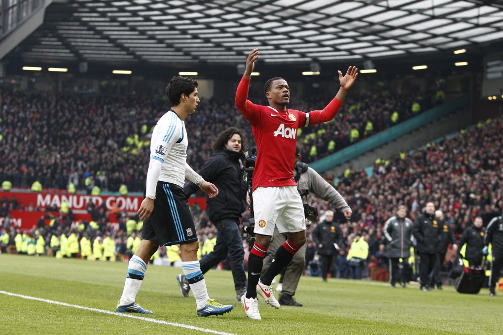 The Patrice Evra-Luis Suarez flashpoint of 2012 was one of the more unsavoury throughout the history of the derby clash. Photo: AP