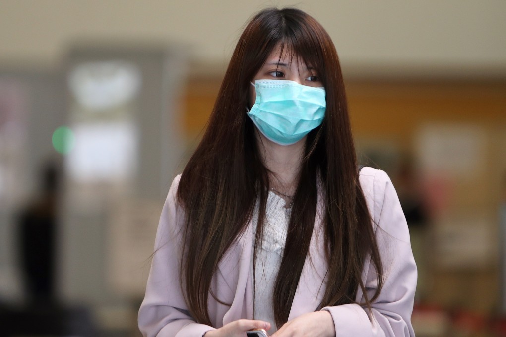 Ho Ling-yu denied having any physical relationship with Tsang Cheung-yan. Photo: Winson Wong