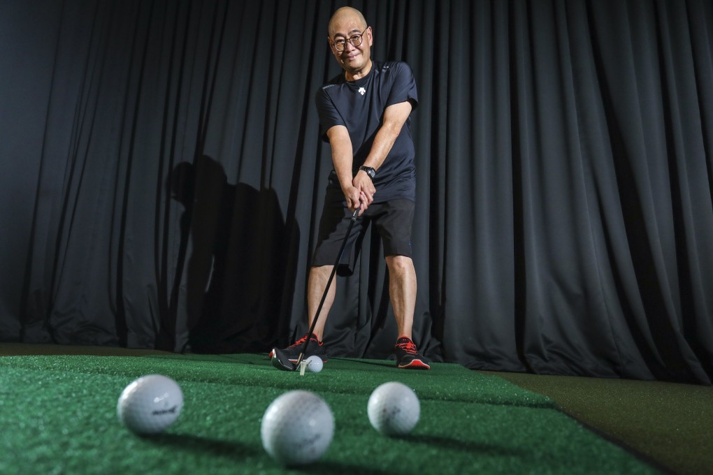 Richard Au plays golf and tennis regularly, as well as exercising and walking. Photo: May Tse