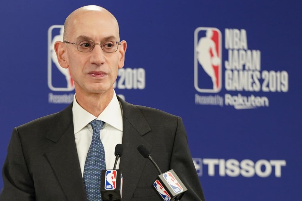 NBA Commissioner Adam Silver “sought to paint China as unforgiving”, according to state broadcaster CCTV. Photo: EPA-EFE