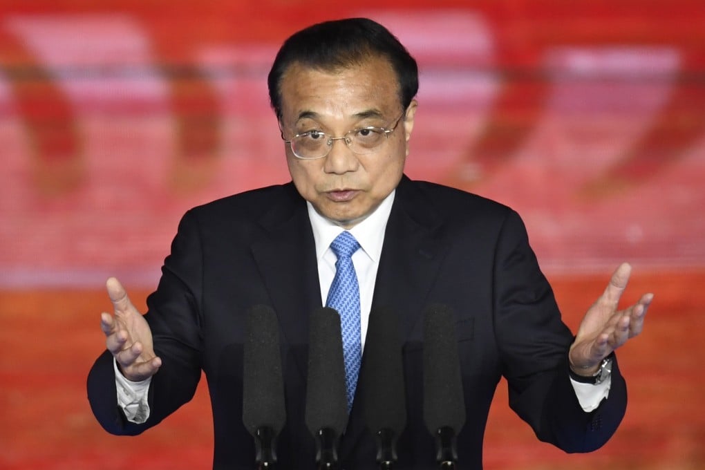 China's Premier Li Keqiang has signalled Beijing’s concerns in remarks to five provincial governors that local officials must make growth a priority. Photo: EPA-EFE