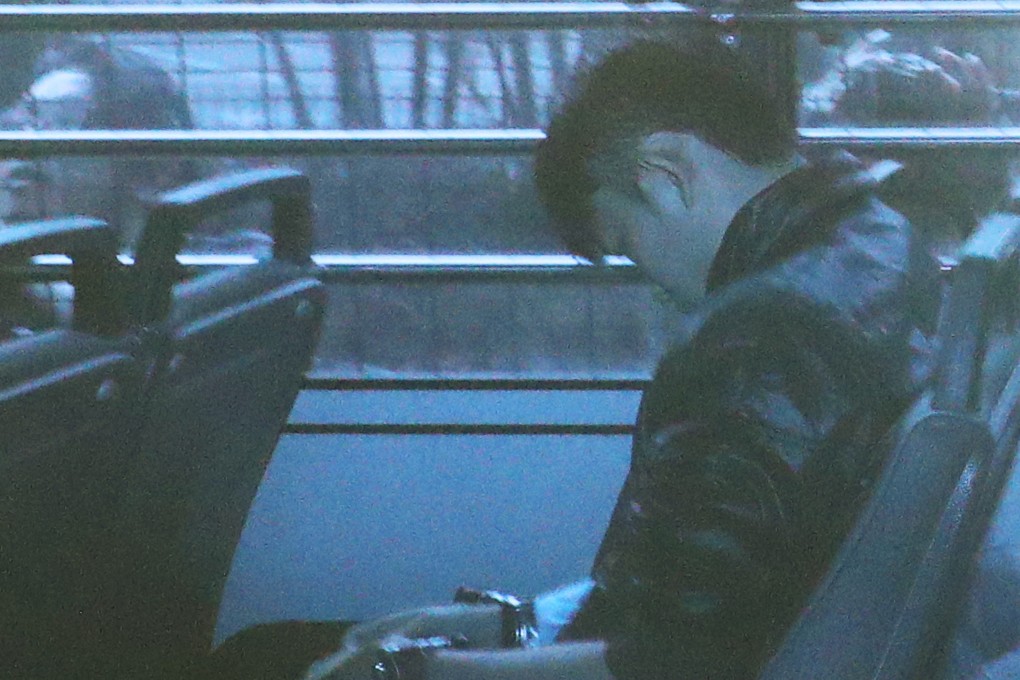 Chan Tong-kai is escorted from Kwun Tong court back in March. He now says he wants to turn himself over to authorities in Taiwan over the killing his girlfriend in Taipei. Photo: Winson Wong