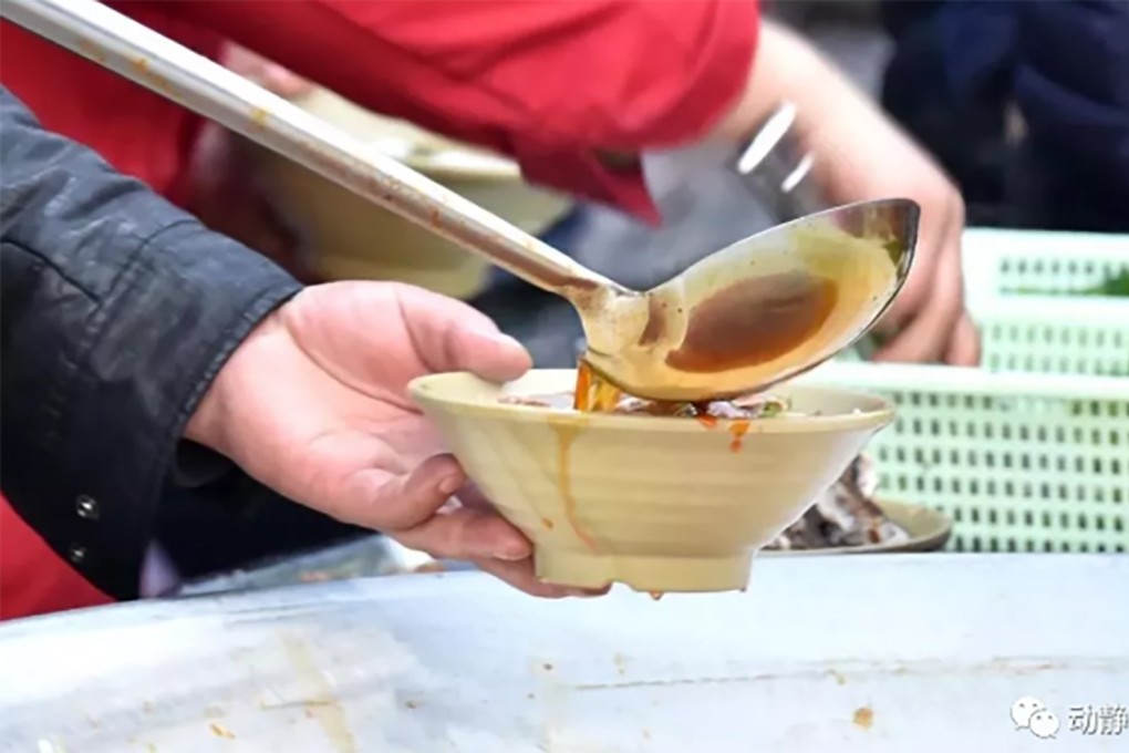 Restaurants in Guizhou have been ordered to stop raising the price of the popular mutton noodles. Photo: Weibo