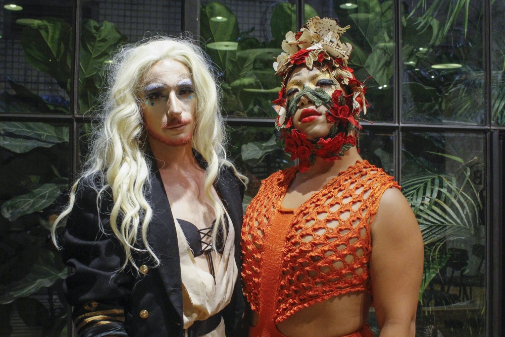 Gabor Zsoka (left) and Wilson Li want to show Hong Kong that anyone can do drag, no matter their gender. Photo: Snow Xia