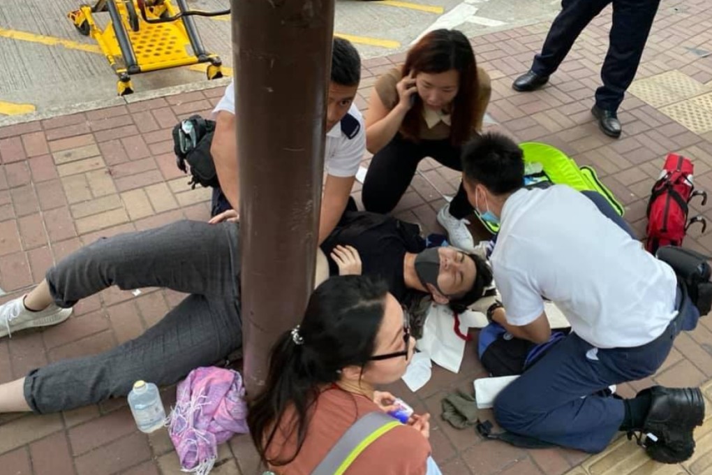The student, surnamed Hung, was stabbed on Saturday. Photo: Facebook