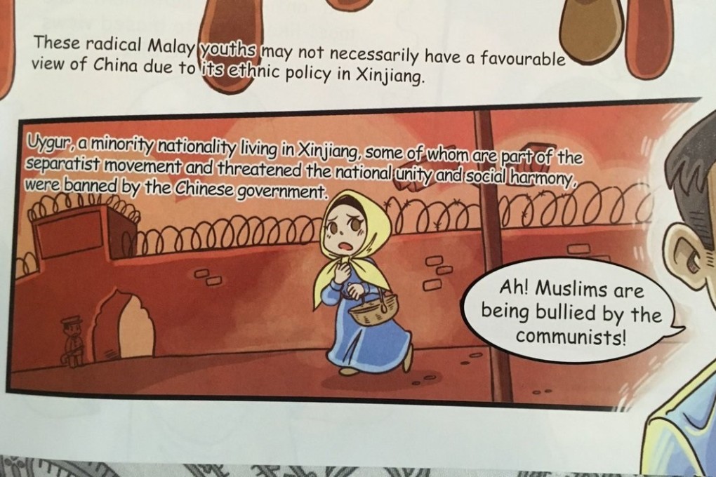 Malaysia's controversial comic linking ‘radical’ Malay-Muslims to support for China’s Uygurs.