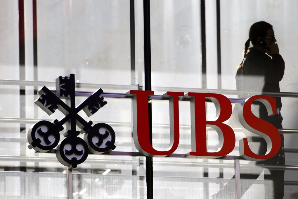 UBS on Tuesday reported a 16 per cent drop in third-quarter profit to 1.05 billion Swiss francs from a year earlier. Photo: AFP