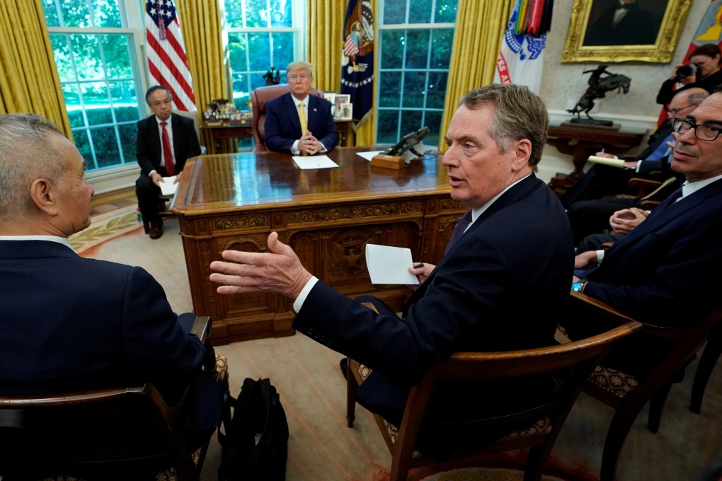 Washington and Beijing agreed in principle to a “phase one” trade deal last week, offering a temporary respite from a 15-month dispute. Photo: Reuters