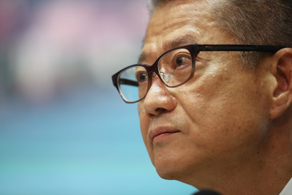 Financial Secretary Paul Chan said the economy would get a 2 per cent boost from all measures announced. Photo: Winson Wong
