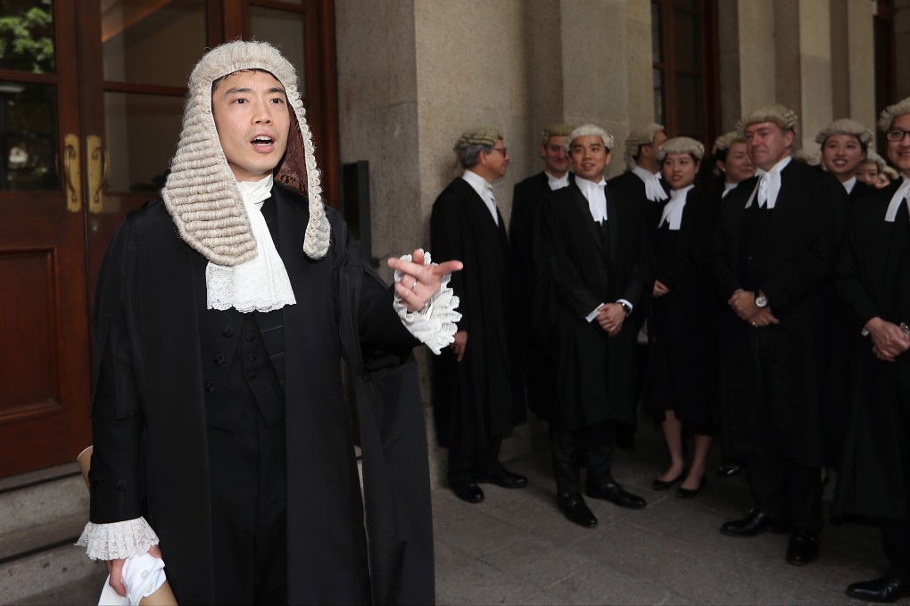 Abraham Chan (left) said urgency was necessary to prevent the release of the personal information of 4.1 million voters. Photo: Edward Wong