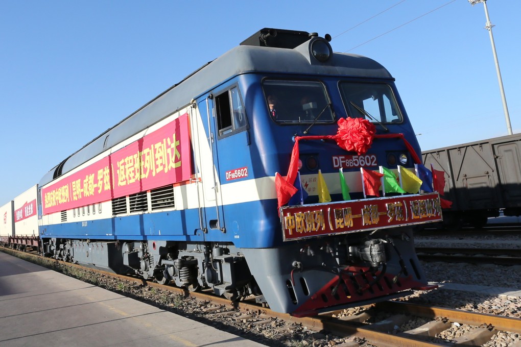 The 10,000km Chengdu-Europe Express Rail has been especially beneficial for the capital city of Sichuan province in China’s southwest. Photo: Keith Chan