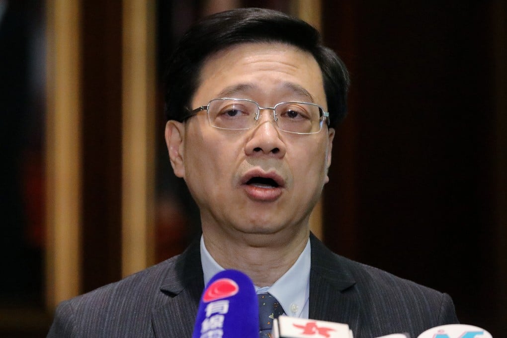 John Lee, secretary for security, officially withdrew the extradition bill on Wednesday. Photo: May Tse