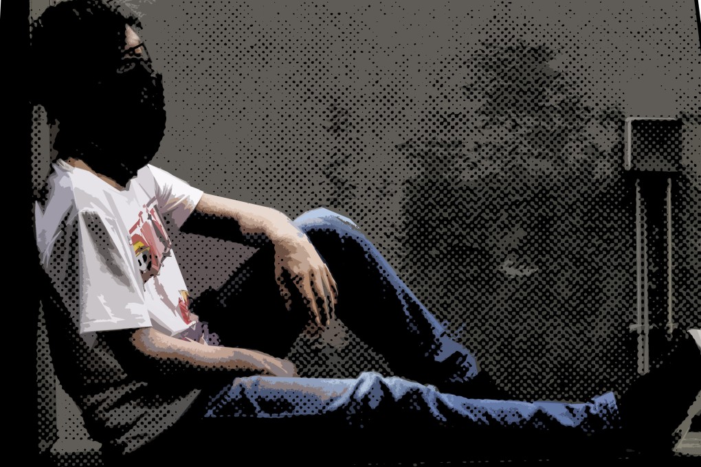 High school protester Bosco says he is an introvert but finds the feeling of unity on the front lines intoxicating. Photo: Jonathan Wong