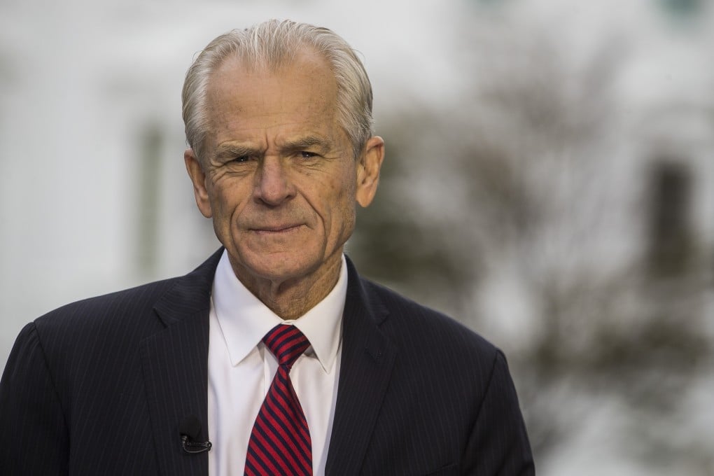 Peter Navarro, director of the National Trade Council, in Washington this month. Photo: Zach Gibson/Bloomberg
